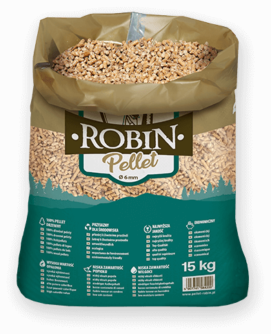 worek pelletu opałowego Robin do kupienia w Czersku lub sklepie internetowym